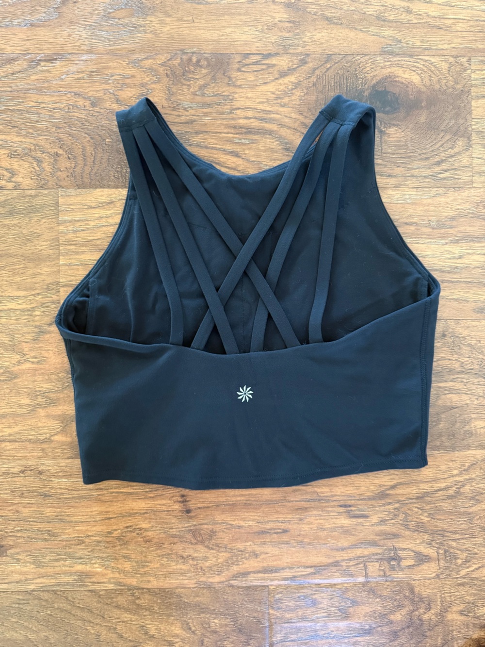 Athleta Conscious Strappy Crop Bra XS
Buttery-soft compression NWOT